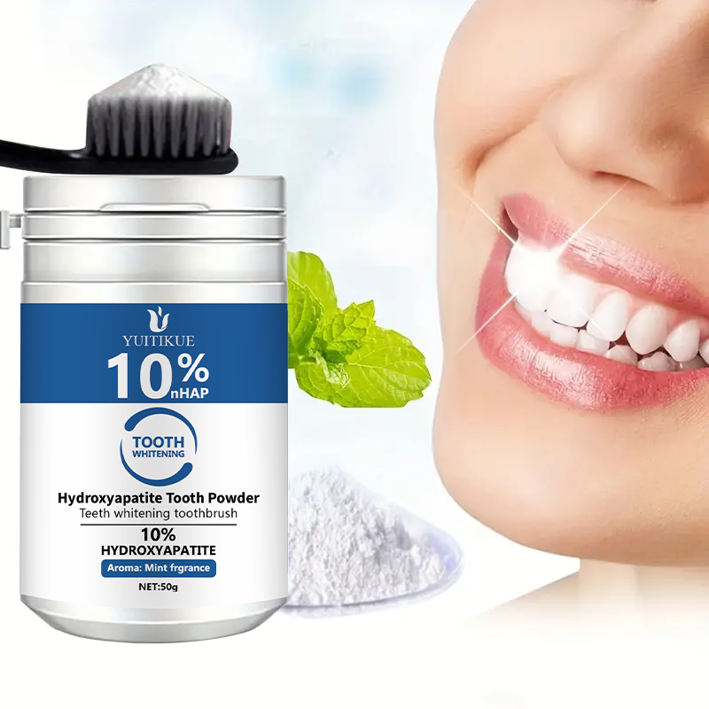 Teeth Whitening From Home - YUTIKUE 10% nHAP Tooth Powder 50g