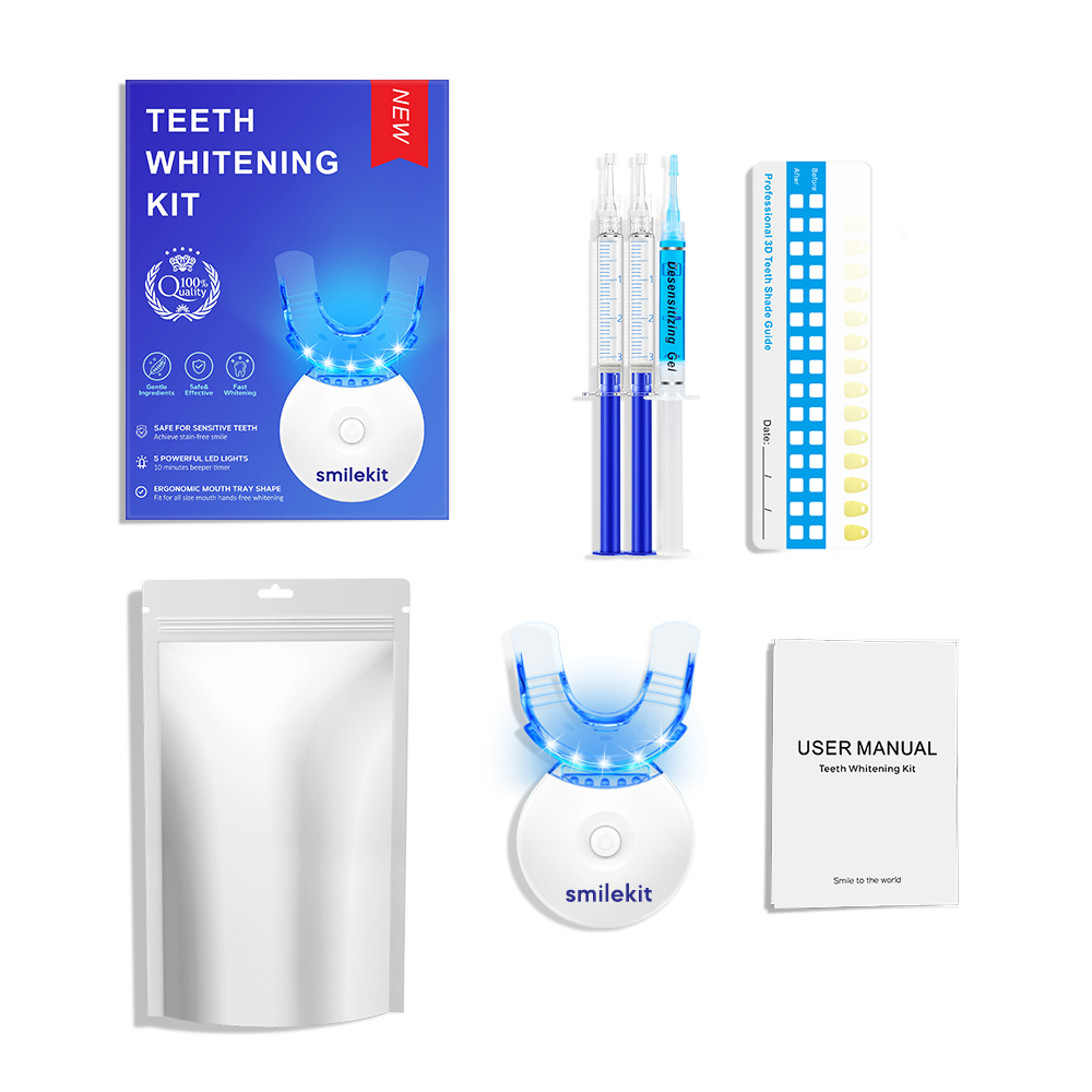 Teeth Whitening From Home - Teeth Whitening Kit - 5X LED