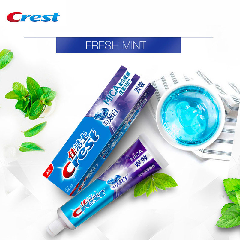 Teeth Whitening Crest - Crest 3D MICA Toothpaste Fluoride Teeth
