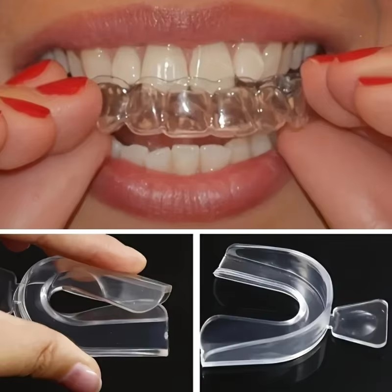 Teeth Whitening Gels Used By Dentists - 1/2/3/4/5/6Pairs Mouth Guard Bruxism Splint Night