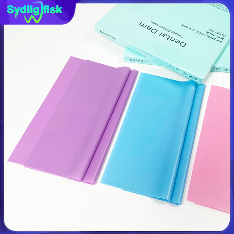 Teeth Whitening Gingival Barrier - 6''X6'' 36Pcs/box Non Sterile Dental Rubber