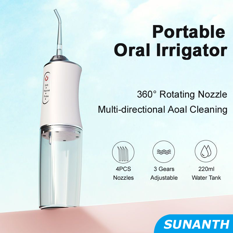 Dental Floss Picks - 2026 Oral Irrigator Portable Dental Water