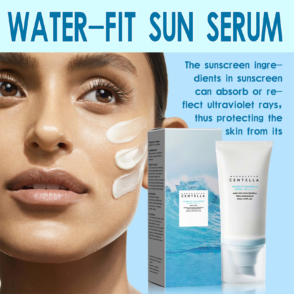 Original 50+ Facial Sunscreen  - Uv Whitening Kit ulasan dan harga