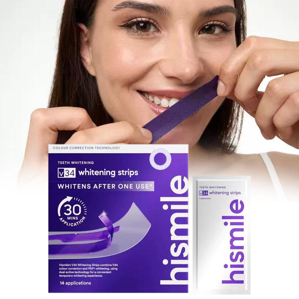 V34 Purple Teeth Whitening Str - Teeth Whitening Crest ulasan dan harga