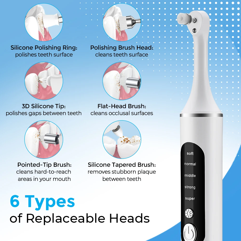 Electric Tooth Polisher Teeth  - Teeth Whitening Led Kit ulasan dan harga