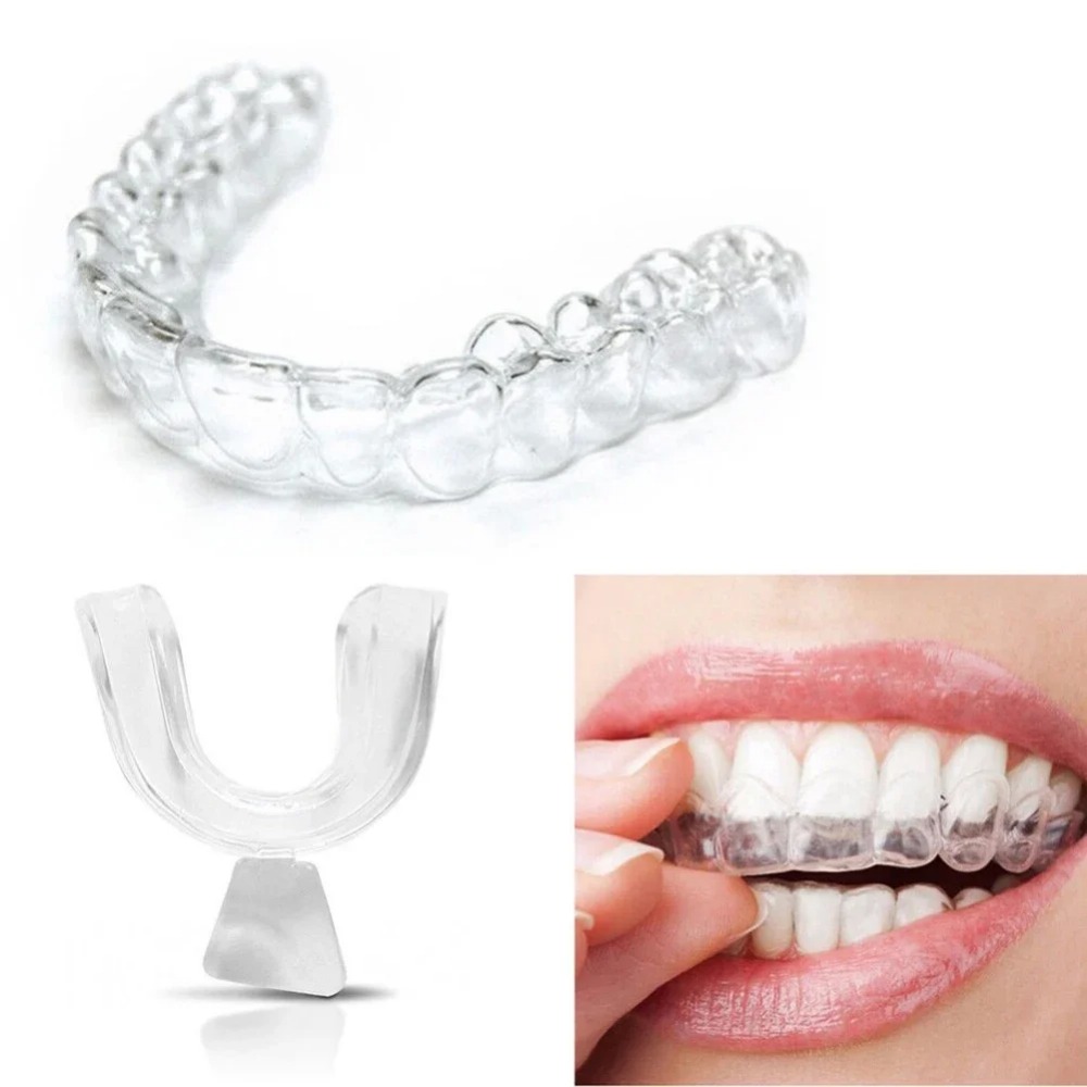 1-4Pc Anti Snoring Bruxism Sle - Teeth Whitening Mouth Guard ulasan dan harga
