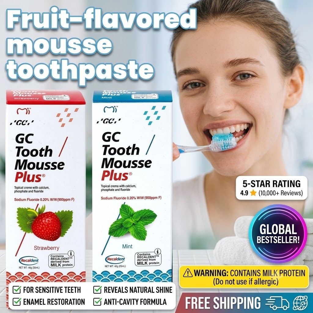 50g GC Fruit Flavor Mousse Too - Teeth Whitening Mousse ulasan dan harga