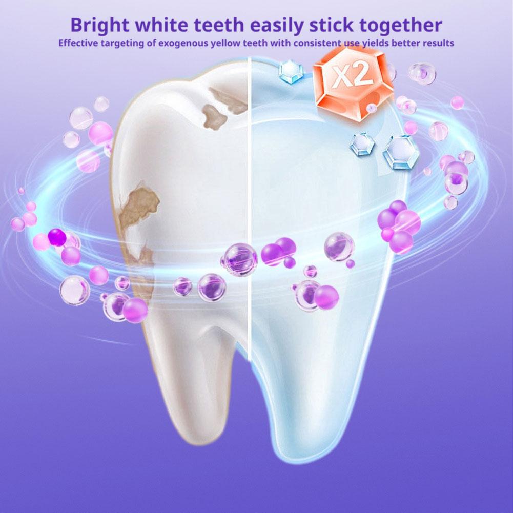 42Pairs V34 Purple Teeth White - Teeth Whitening Crest ulasan dan harga