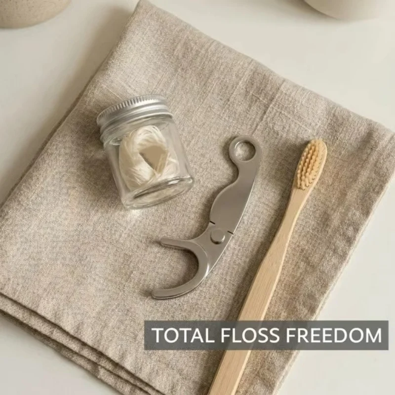 1 Pc Stainless Steel Toothpick - Dental Floss Picks ulasan dan harga