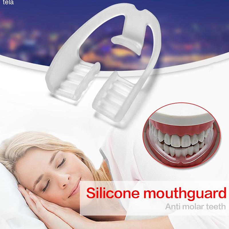 Silicone Anti-Teeth Grinding M - Teeth Whitening Mouth Guard ulasan dan harga