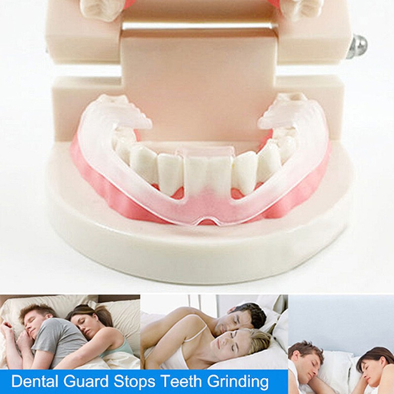 Silicone Anti-Teeth Grinding M - Teeth Whitening Mouth Guard ulasan dan harga