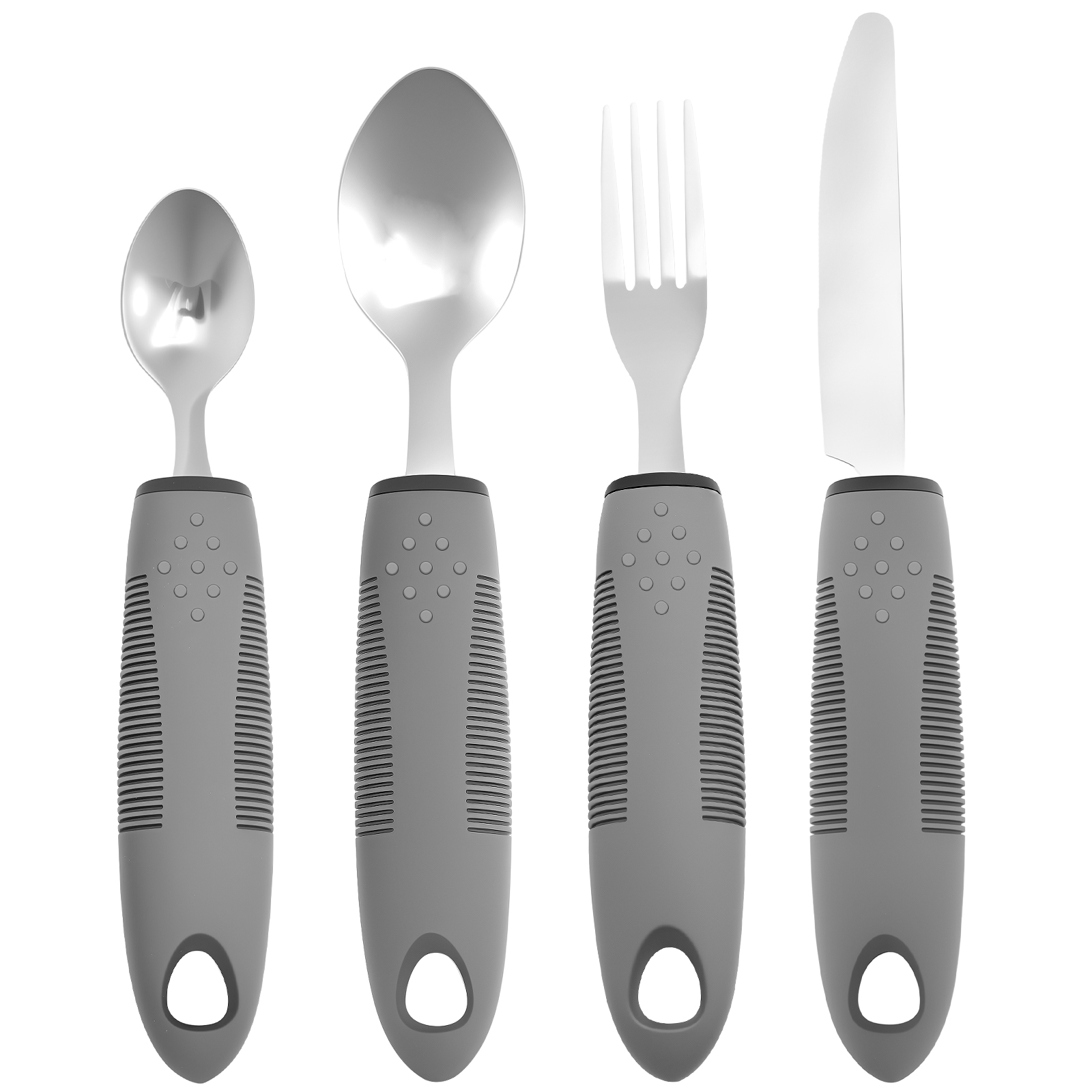 4Pcs Elderly Utensils Adaptive - Teeth Whitening Crest ulasan dan harga