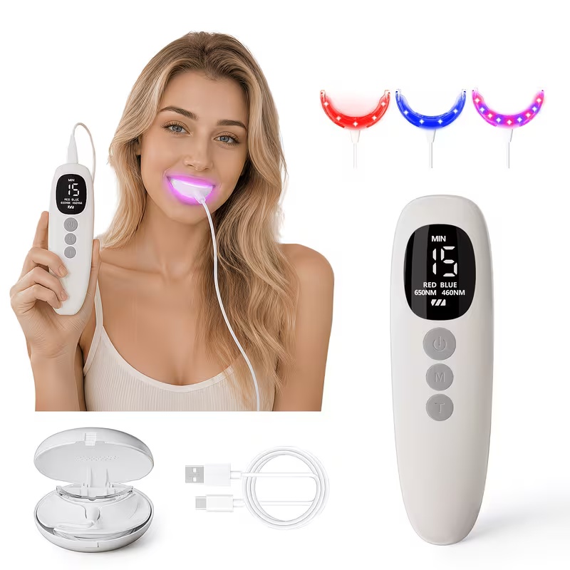 Red Blue Light Therapy Teeth W - Teeth Whitening Led Kit ulasan dan harga