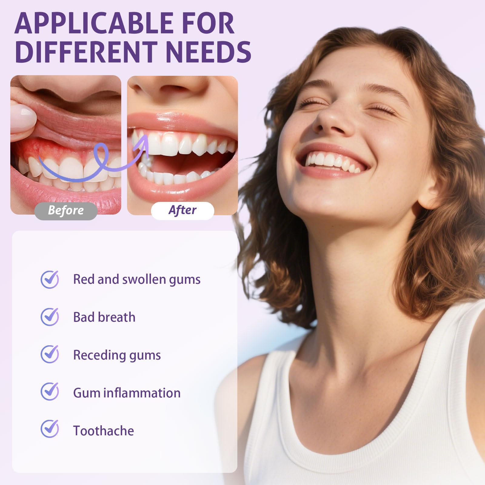 Red Blue Light Therapy Teeth W - Teeth Whitening Led Kit ulasan dan harga