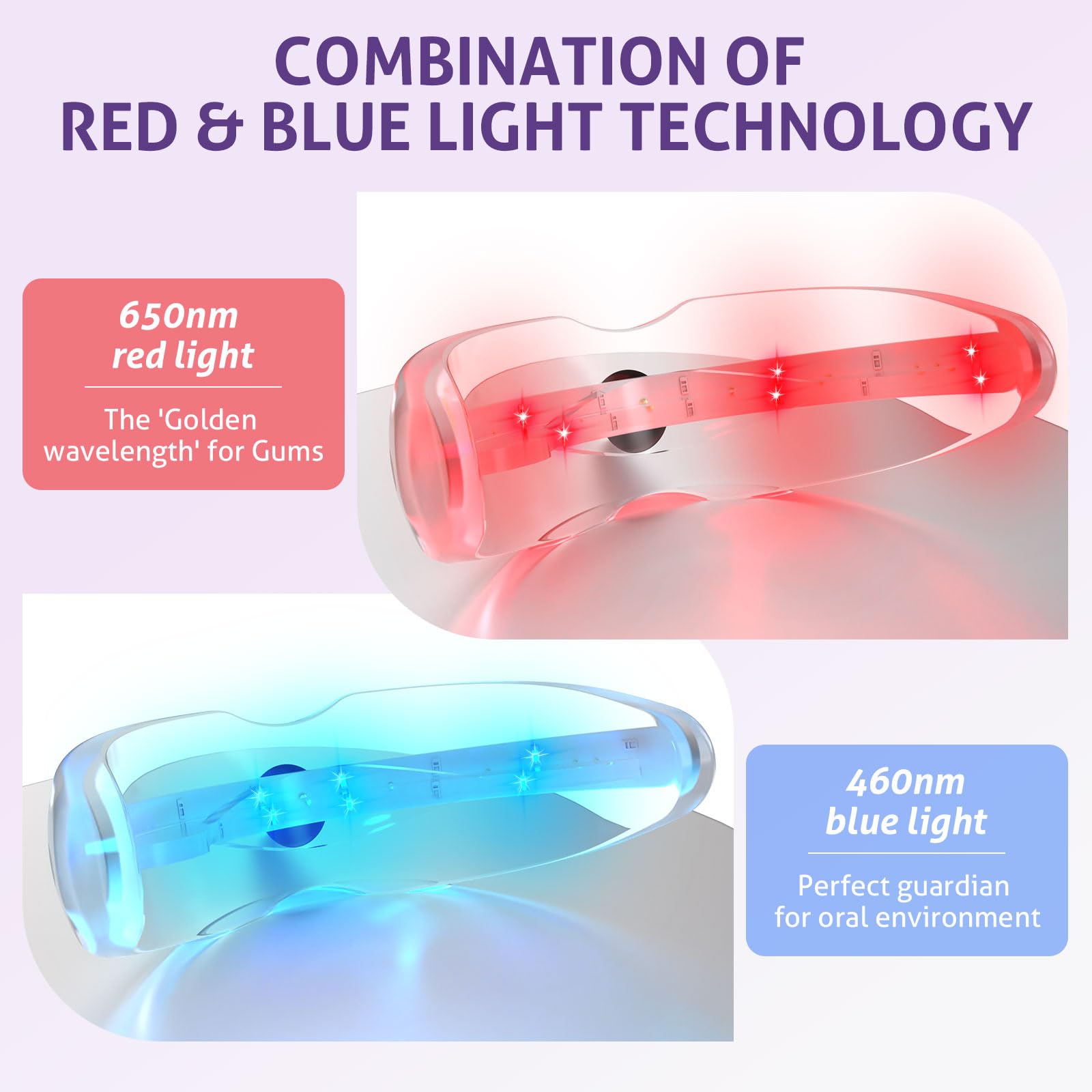Red Blue Light Therapy Teeth W - Teeth Whitening Led Kit ulasan dan harga