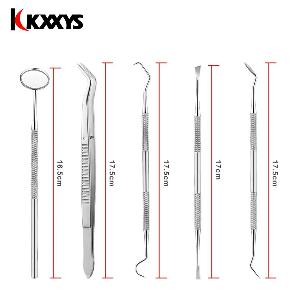 5-in-1 Stainless Steel Oral Ca - Teeth Whitening Home Kit ulasan dan harga