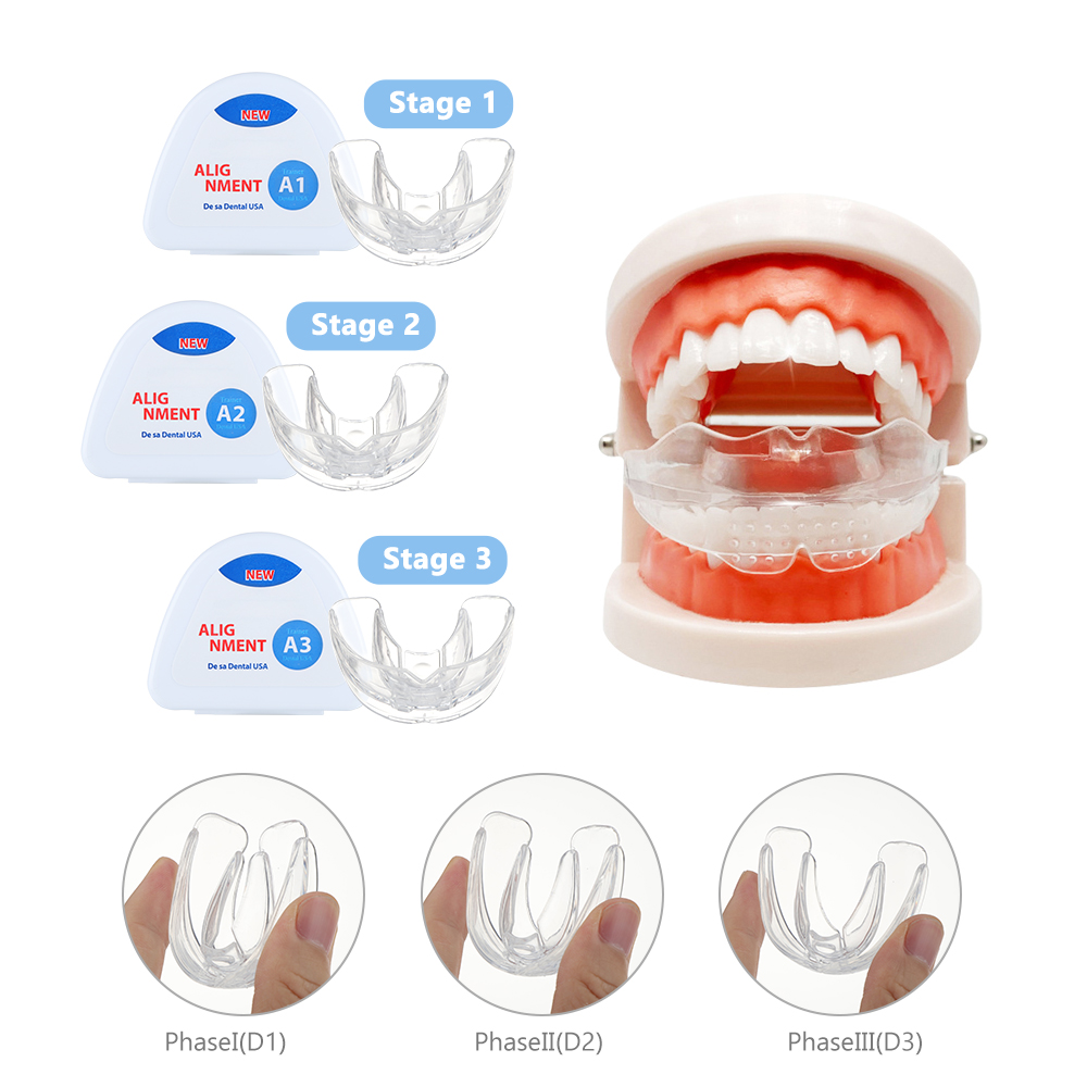 Dental Orthodontic Braces Set  - Teeth Whitening Mouth Guard ulasan dan harga