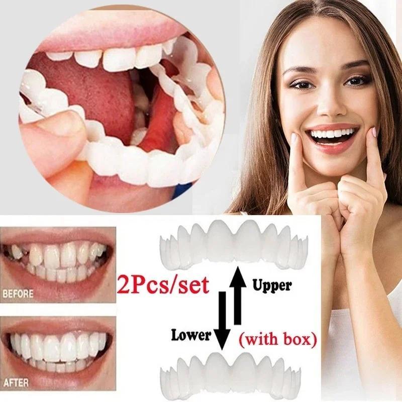 2Sets Cosmetic Dental Kit (2Up - Teeth Whitening Mouth Guard ulasan dan harga