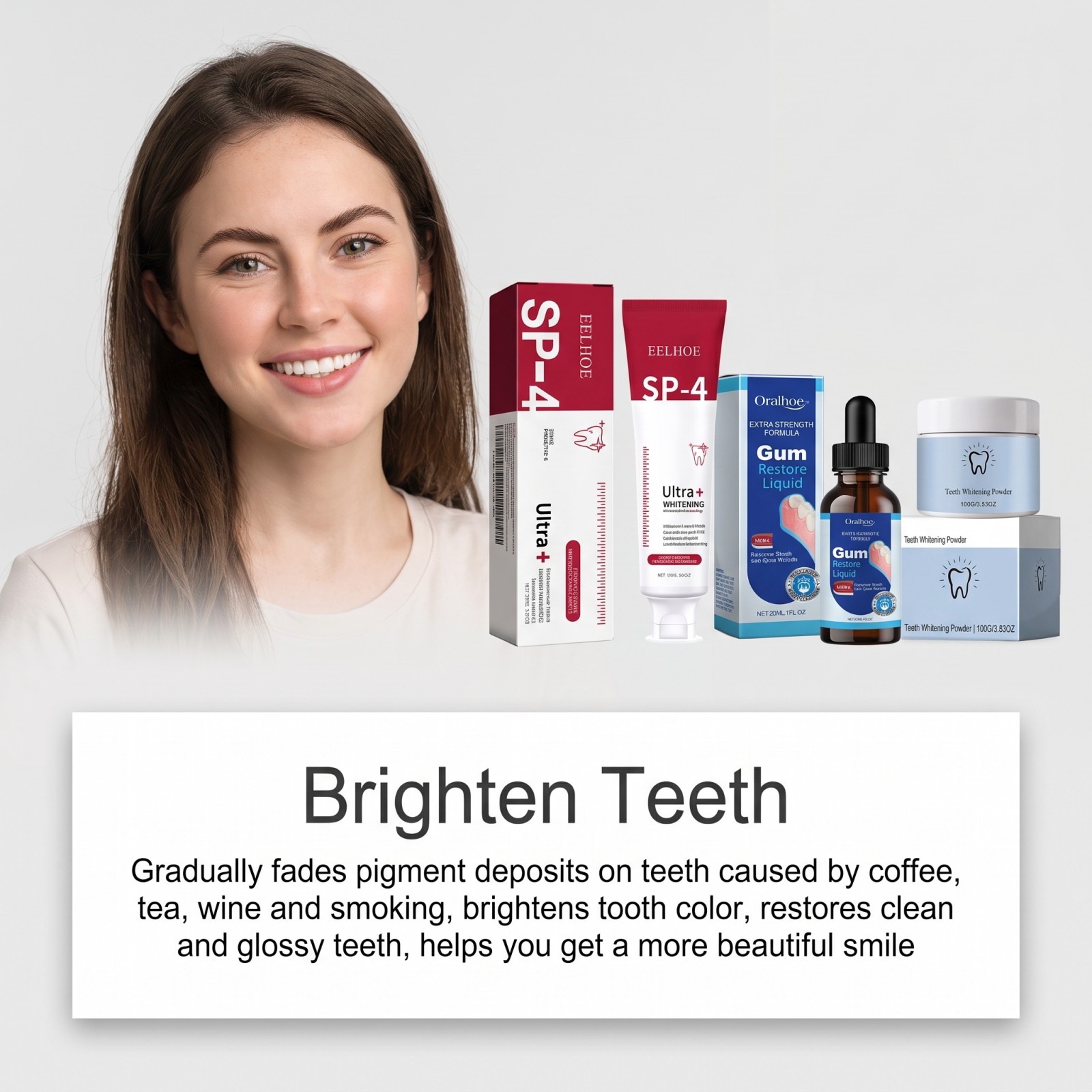 Oral Care Combo Set Whitening  - Teeth Whitening From Home ulasan dan harga