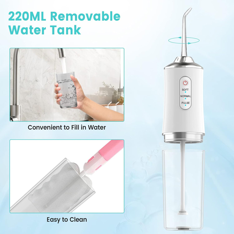 Oral Irrigator Dental Water Je - Dental Floss Picks ulasan dan harga