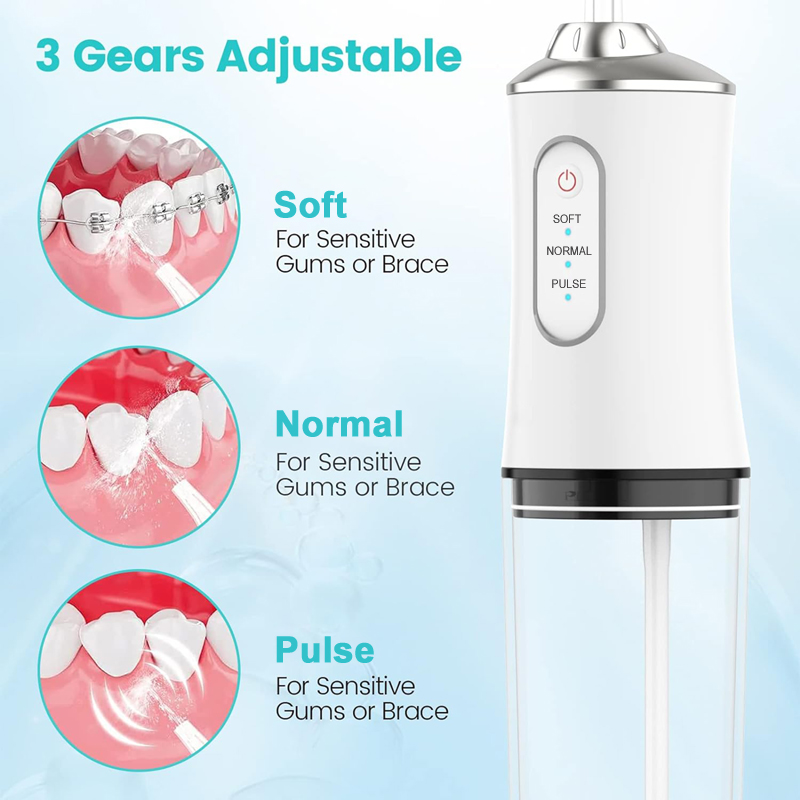 Oral Irrigator Dental Water Je - Dental Floss Picks ulasan dan harga