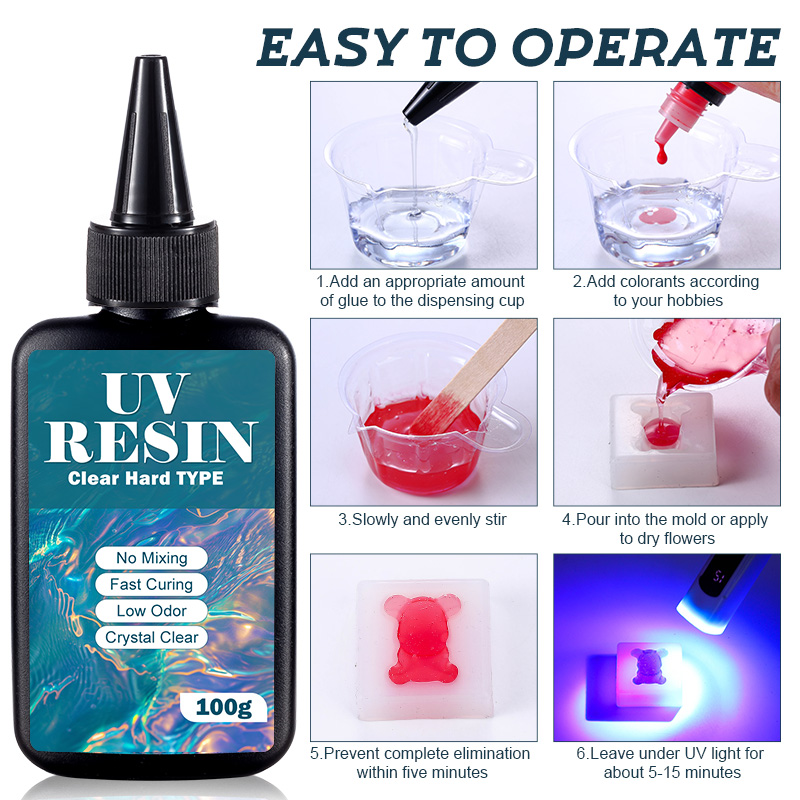 UV Resin Kit with Light Upgrad - Uv Whitening Kit ulasan dan harga