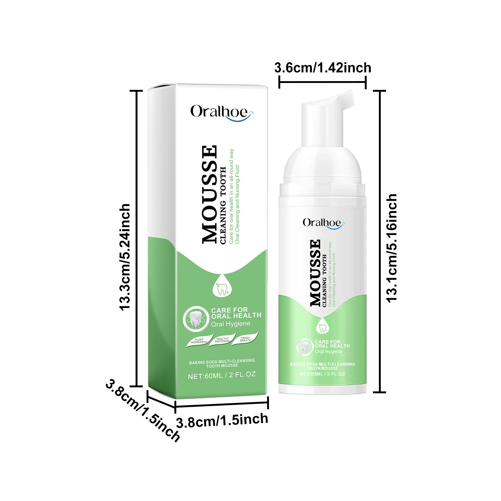 Portable Travel Size Whitening - Teeth Whitening Mousse ulasan dan harga