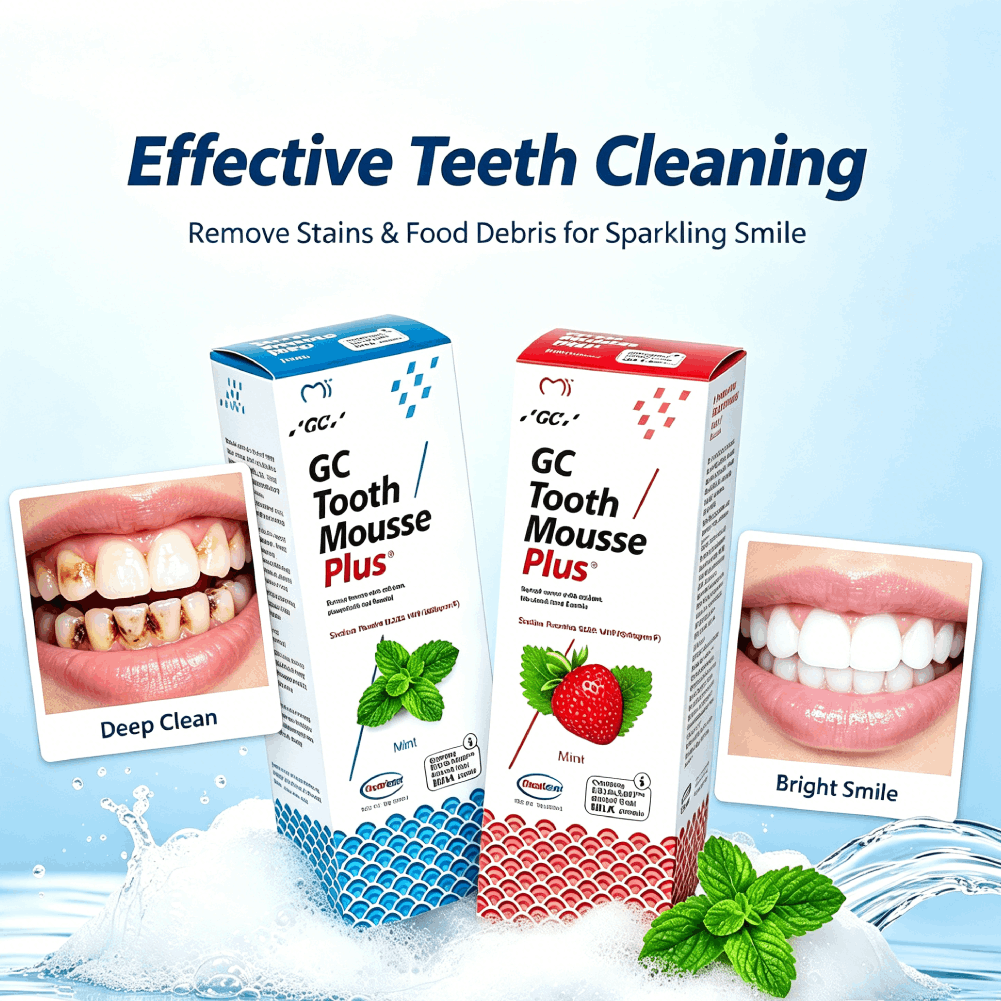 Fruit Flavored Mousse Toothpas - Teeth Whitening Mousse ulasan dan harga