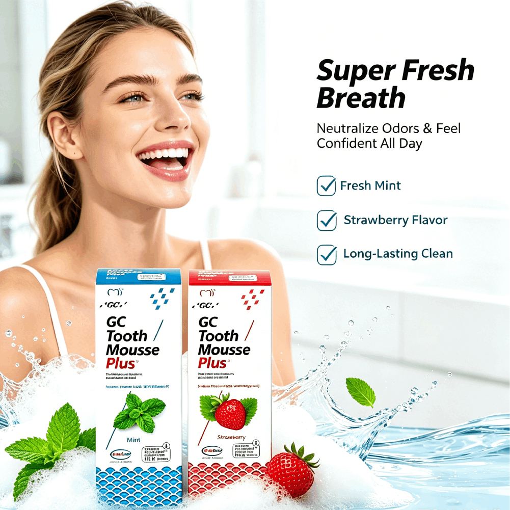 Fruit Flavored Mousse Toothpas - Teeth Whitening Mousse ulasan dan harga