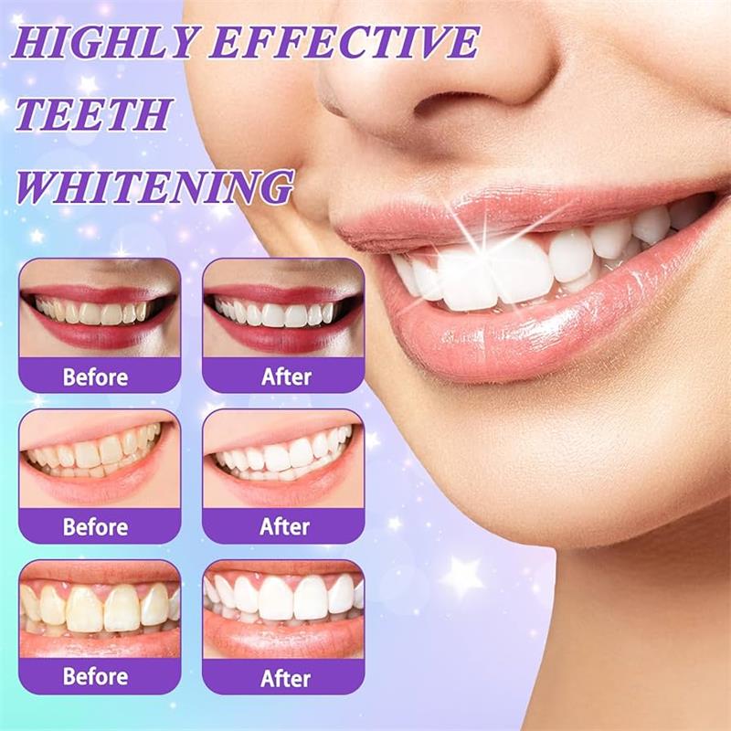 9D Purple Teeth Whitening Toot - Teeth Whitening Mousse ulasan dan harga