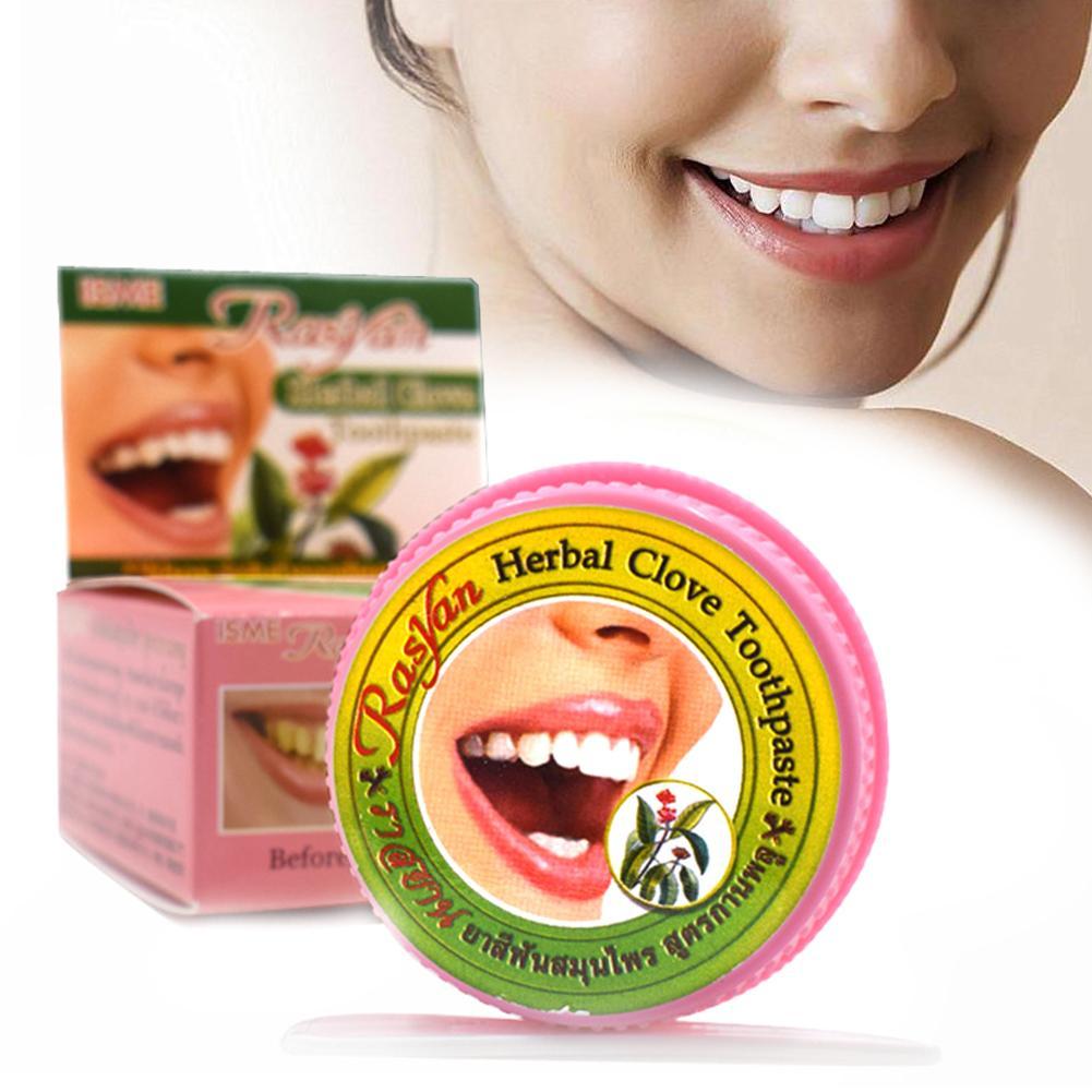 1pcs Natural Rasyan Herbal Clo - Teeth Whitening Thailand ulasan dan harga