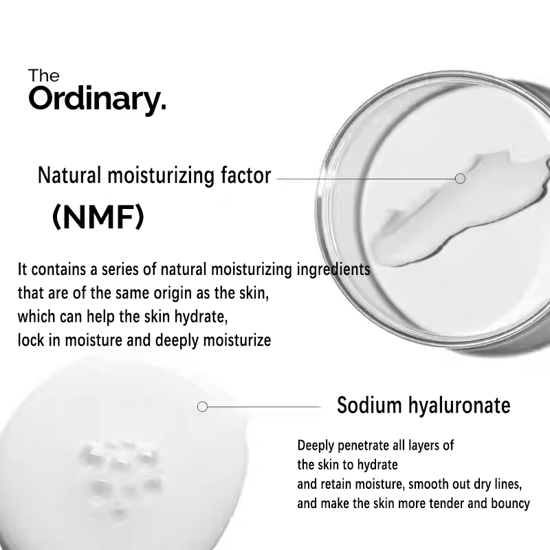 Natural Moisturizing Factors + - The Ordinary Serum Hyaluronic Acid ulasan dan harga