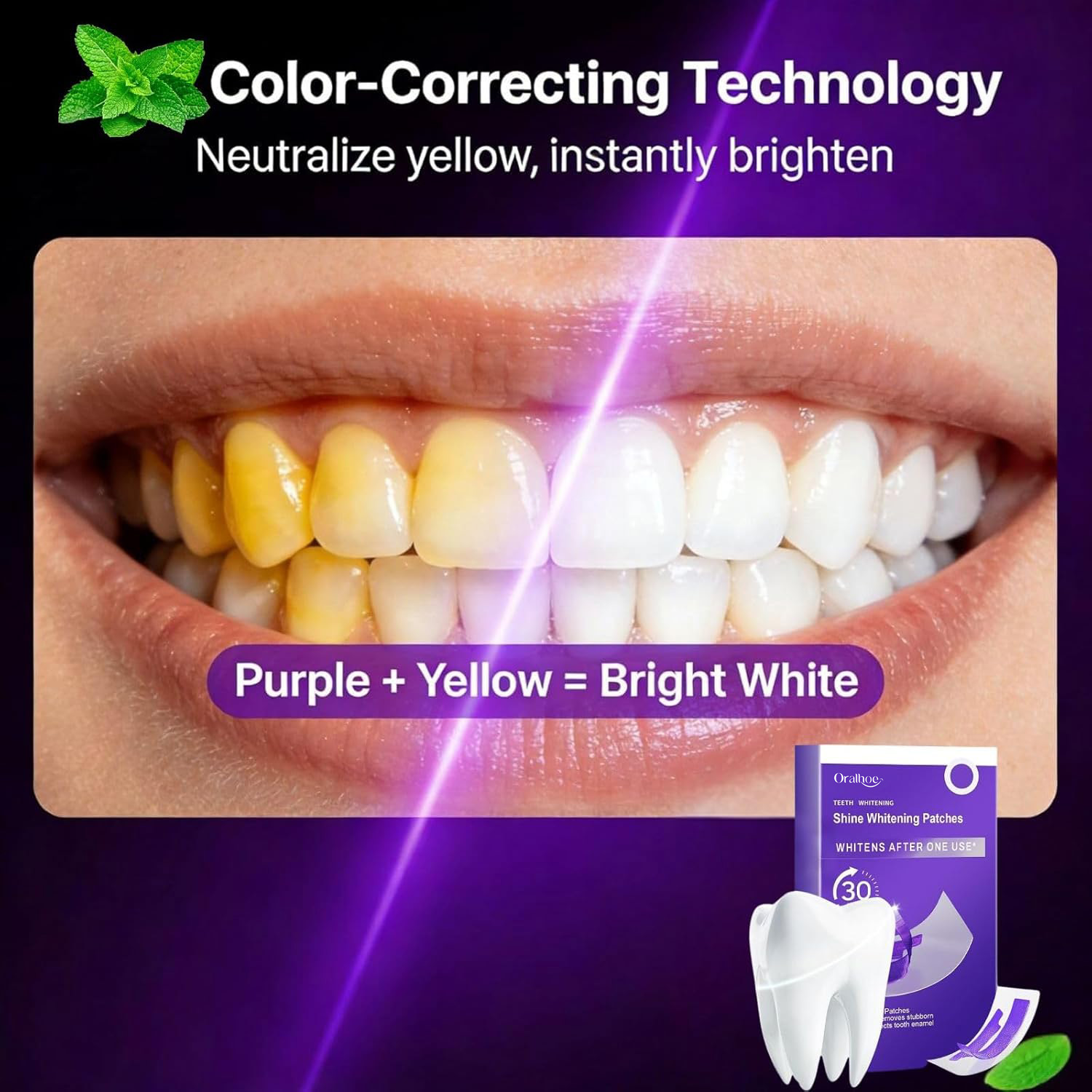 Purple Teeth Whitening Combo K - Teeth Whitening Home Kit ulasan dan harga