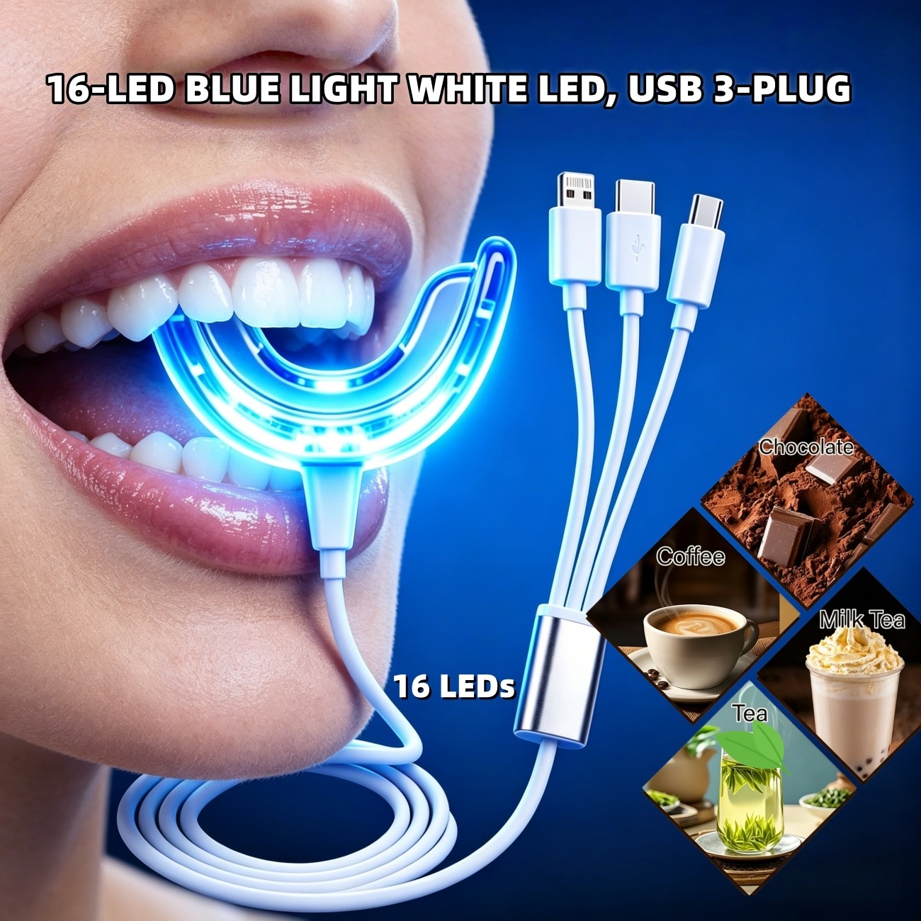 LED Portable Teeth Whitening K - Teeth Whitening Led Kit ulasan dan harga
