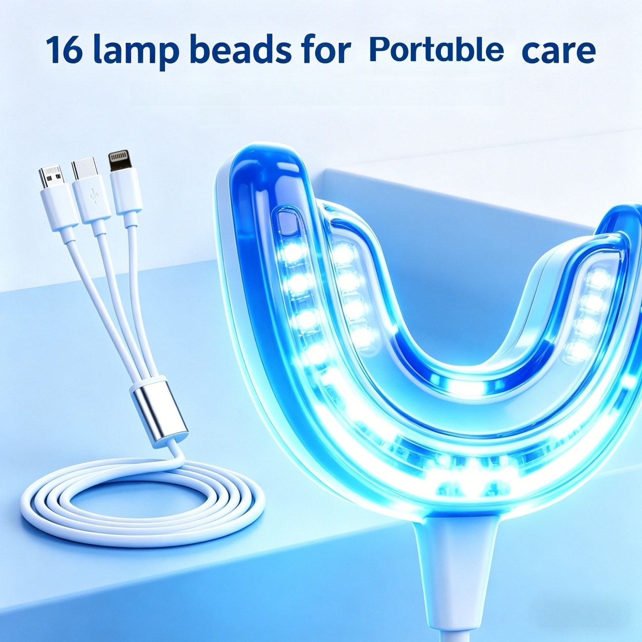 LED Portable Teeth Whitening K - Teeth Whitening Led Kit ulasan dan harga