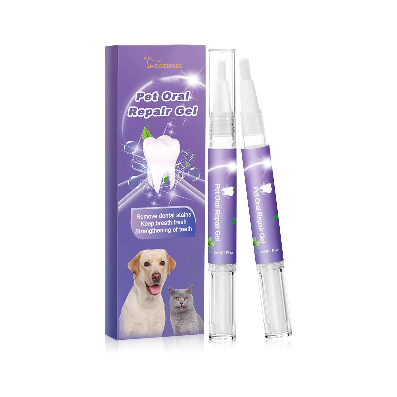 Pet Oral Repair Gel Puppy Tart - Teeth Whitening From Home ulasan dan harga