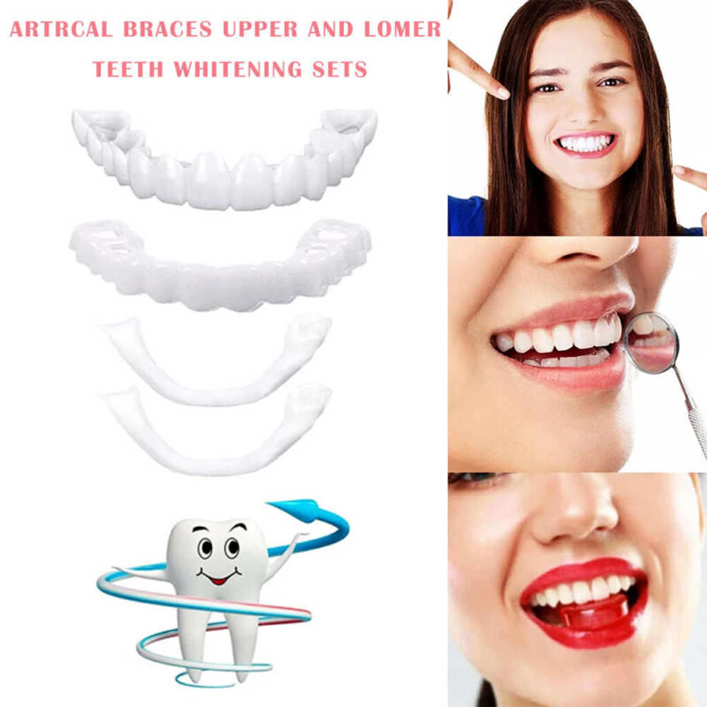 4-6 Pairs Upper&Lower Jaw Dent - Teeth Whitening Mouth Guard ulasan dan harga