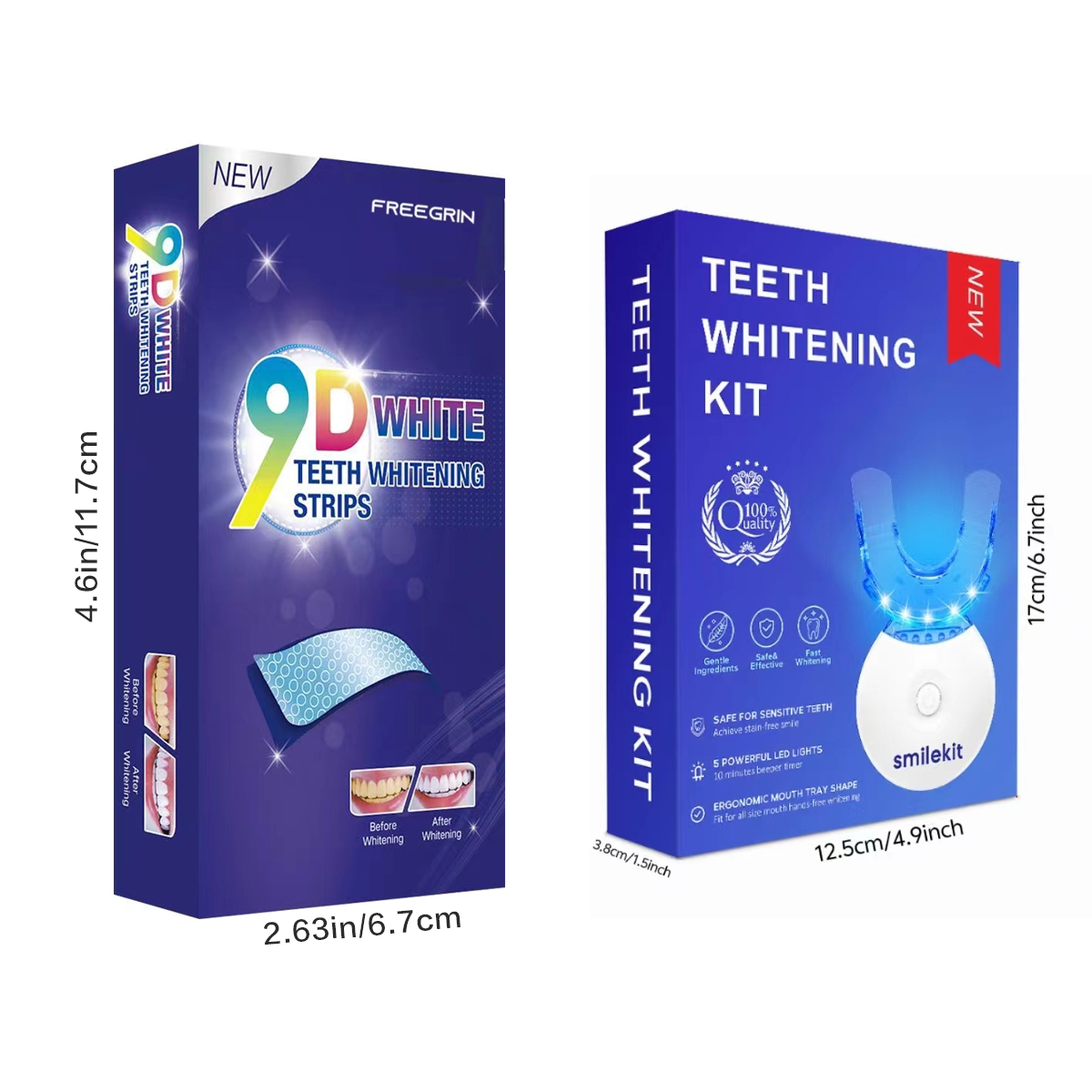 Teeth Whitening Kit - 5X LED L - Teeth Whitening Led Kit ulasan dan harga