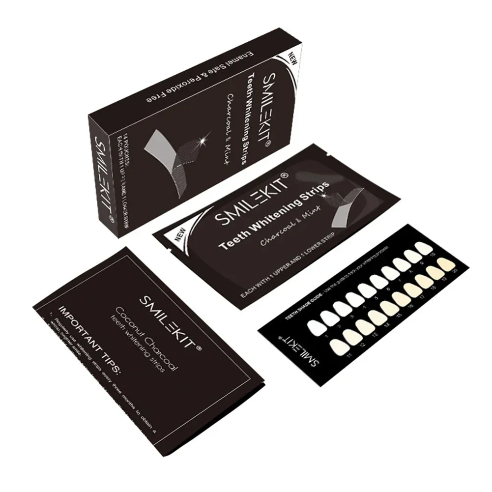 28/14Pcs New PAP+ Charcoal Gel - Teeth Whitening Crest ulasan dan harga