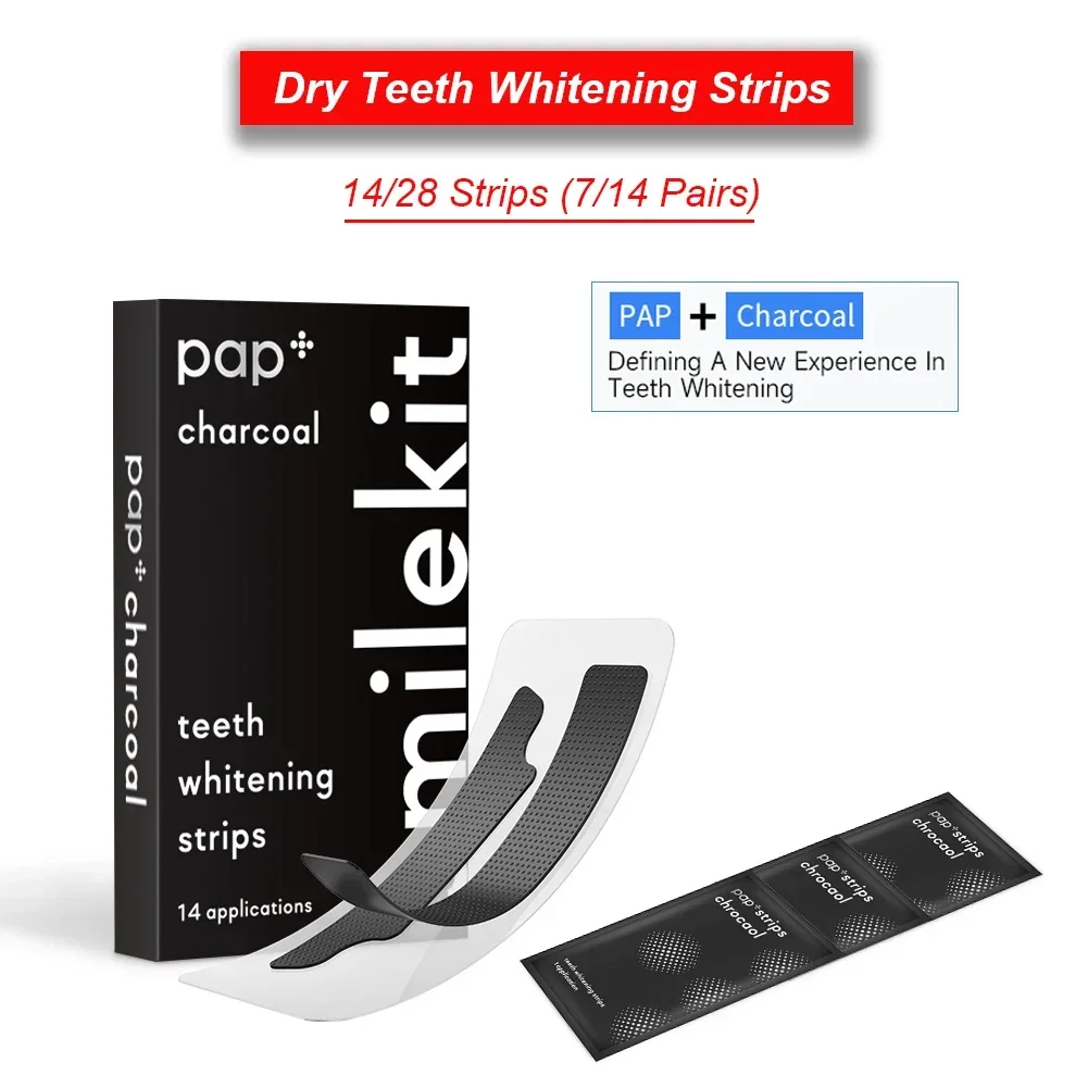 28/14Pcs New PAP+ Charcoal Gel - Teeth Whitening Crest ulasan dan harga