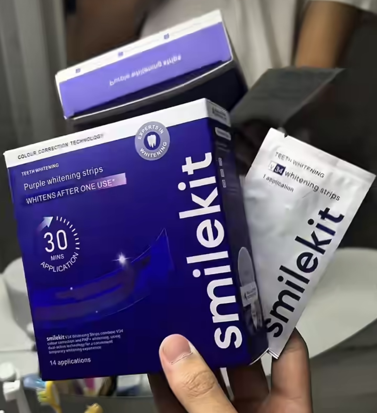 7/14 Pairs Teeth Patch Set Smi - Teeth Whitening Crest ulasan dan harga