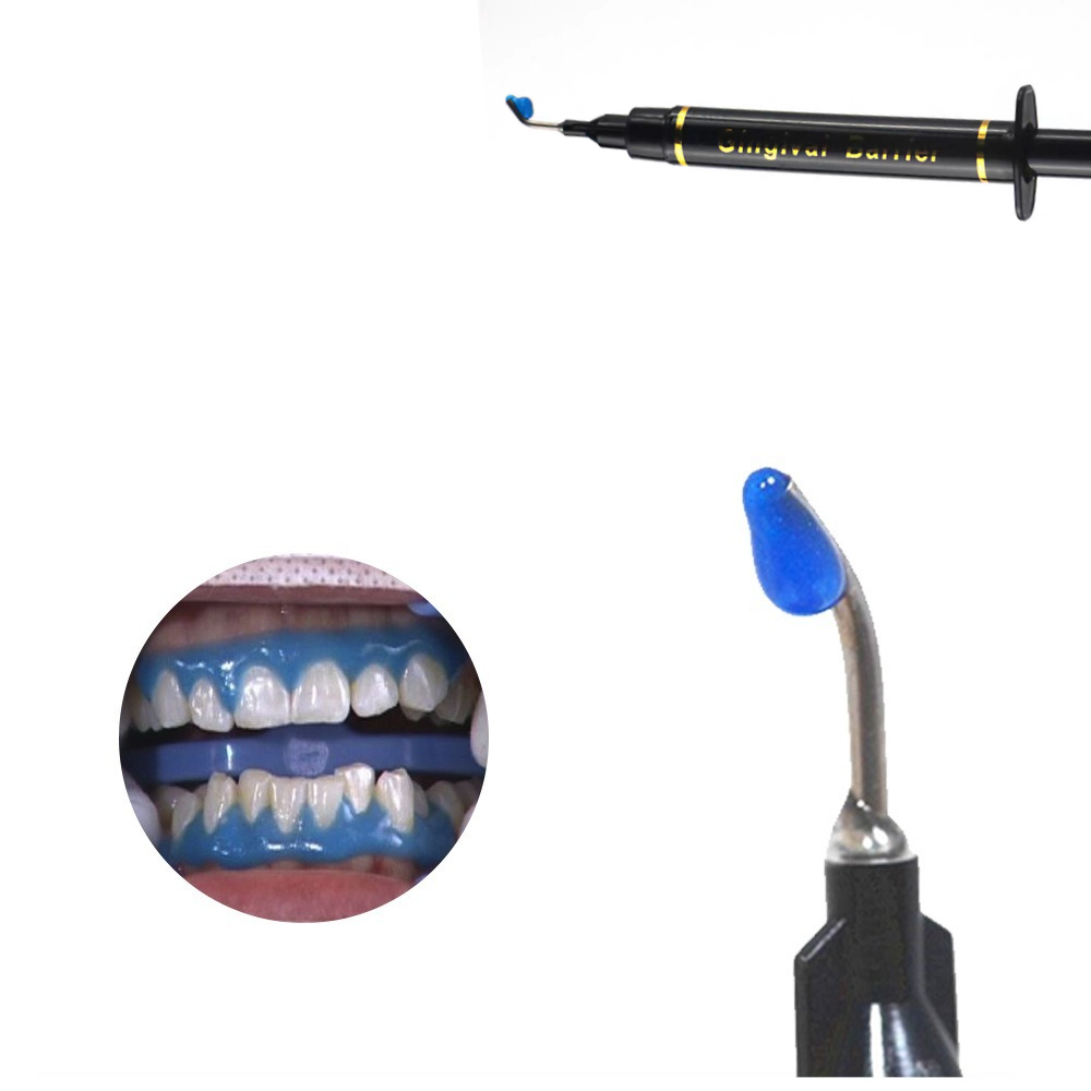 5Pcs 1.5ML Teeth Whitening Gin - Teeth Whitening Gingival Barrier ulasan dan harga