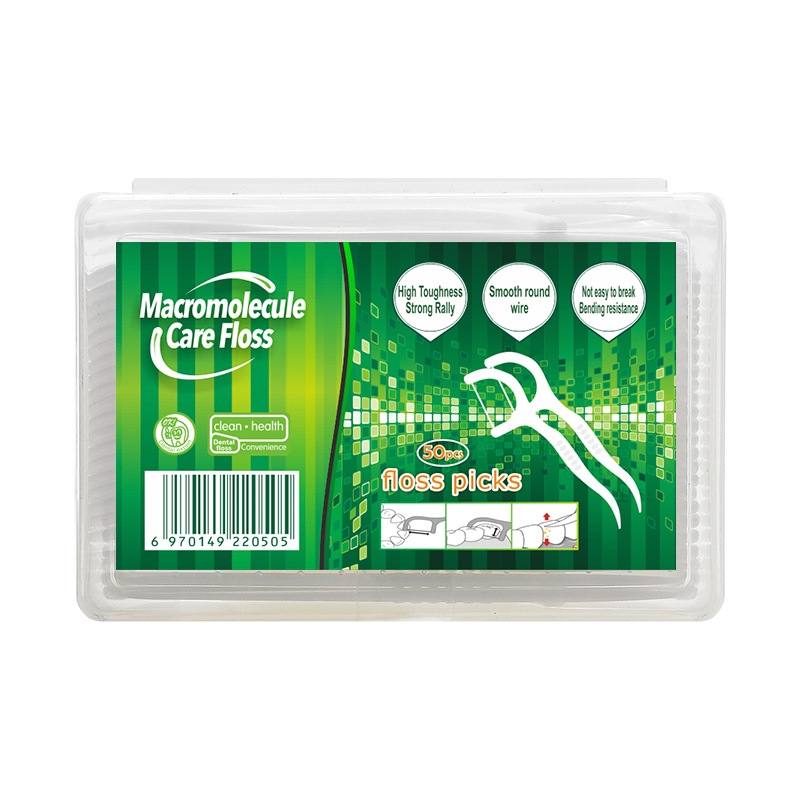 50pcs Dental Floss Flosser Pic - Dental Floss Picks ulasan dan harga