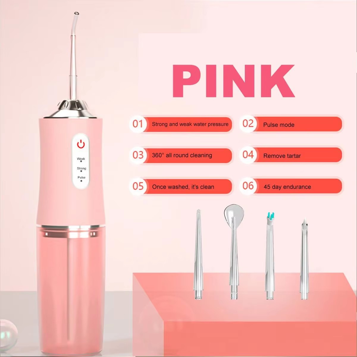 Oral Irrigator Dental Water Je - Dental Floss Picks ulasan dan harga