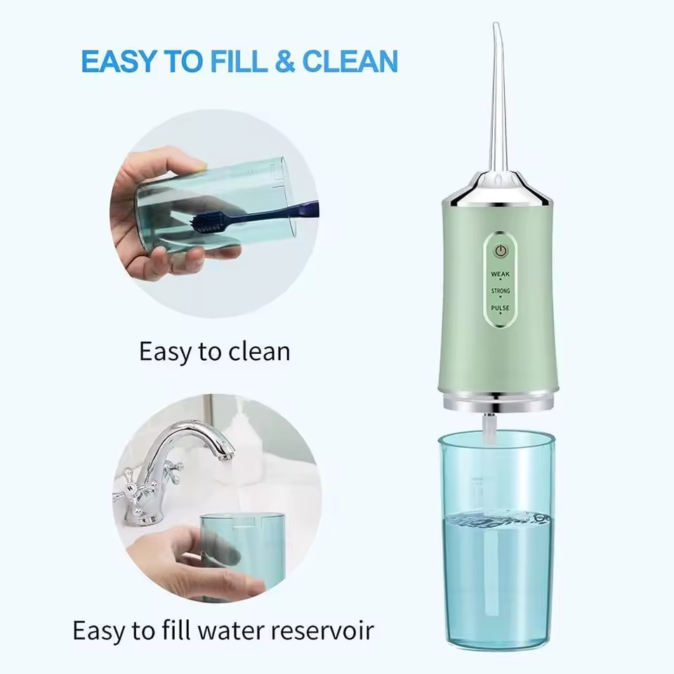 Oral Irrigator Dental Water Je - Dental Floss Picks ulasan dan harga