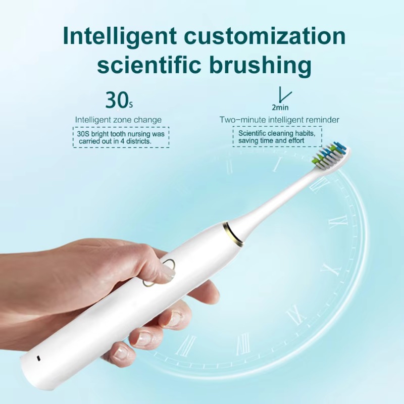 Sonic Electric Toothbrush with - Teeth Whitening From Home ulasan dan harga