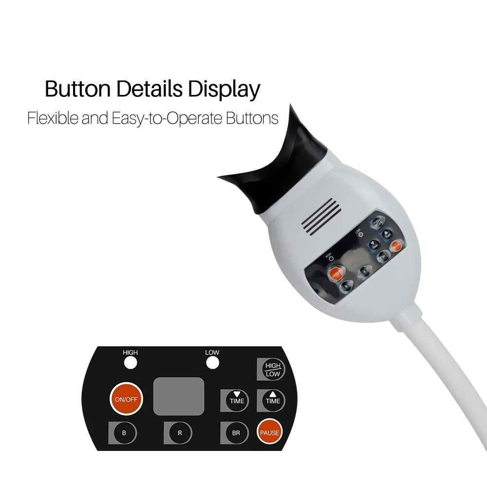 Adjustable 3 Colors LED Teeth  - Teeth Whitening Lamp ulasan dan harga