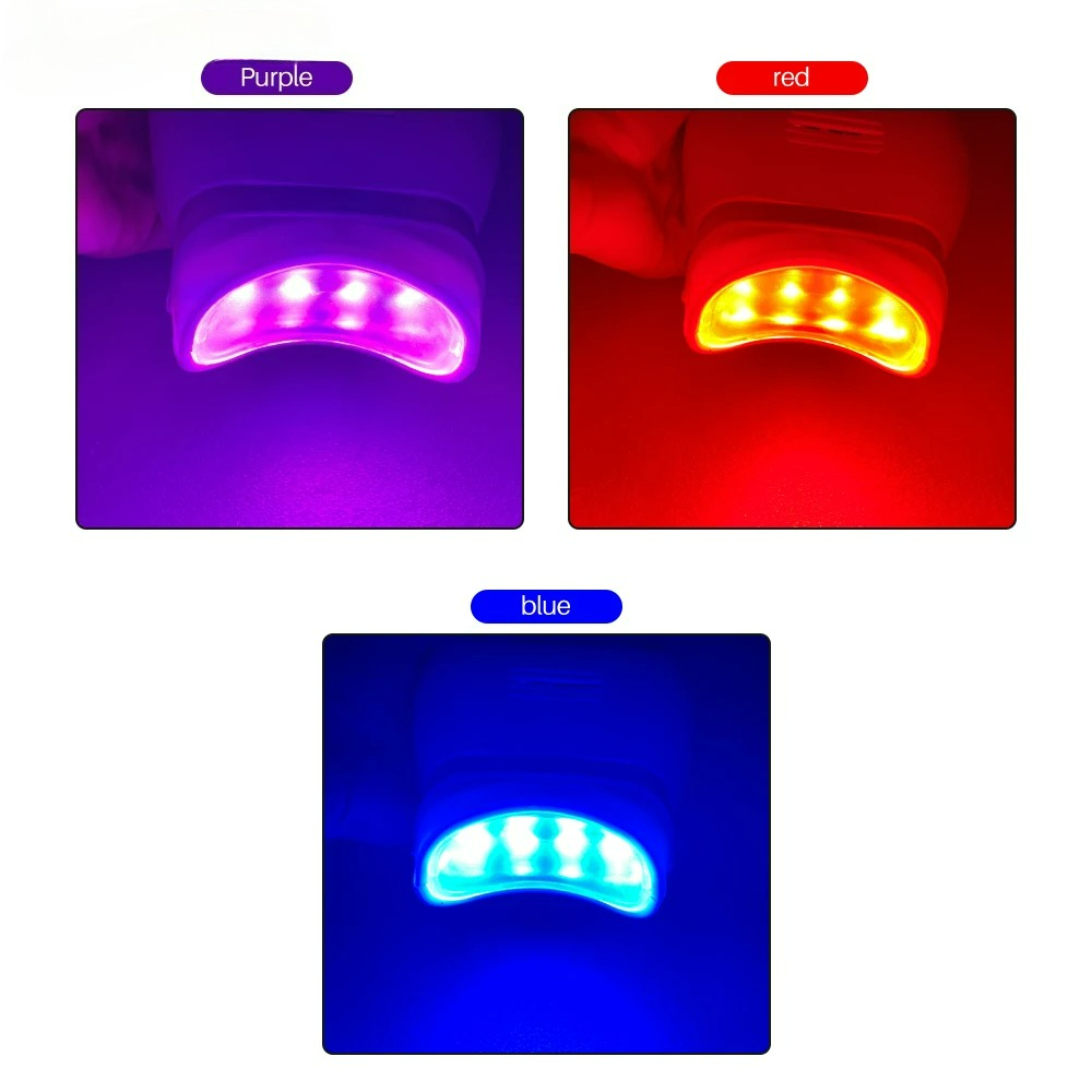 Adjustable 3 Colors LED Teeth  - Teeth Whitening Lamp ulasan dan harga