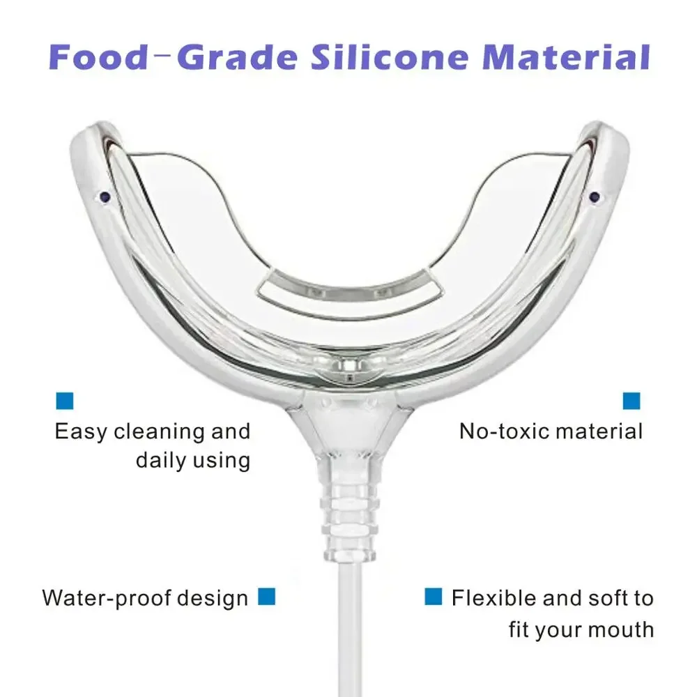 Portable LED Cold Blue Light S - Teeth Whitening Home Kit ulasan dan harga