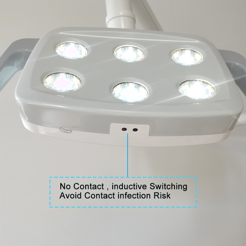6LED Dental LED Lamp Oral Ligh - Teeth Whitening Lamp ulasan dan harga
